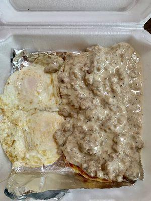 Biscuits and gravy