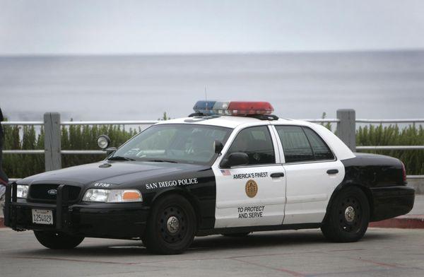 Western Division patrols the beach.