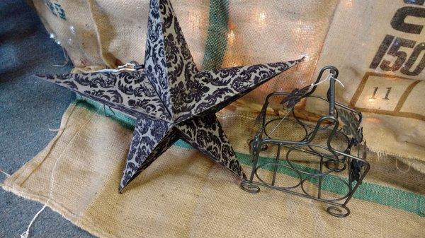 3d star and wine rack