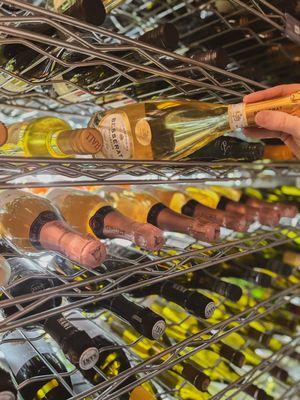 Guests appreciate the many wine options at HK