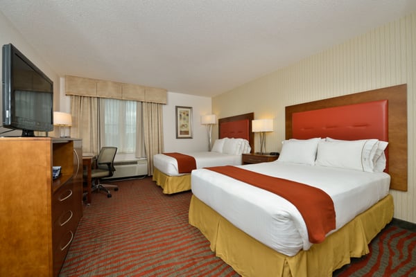 All guest rooms include a microwave and refrigerator