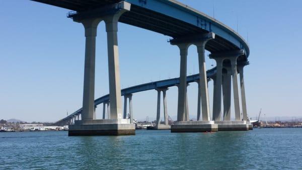 Beautiful Coronado Bridge. Great fishing.