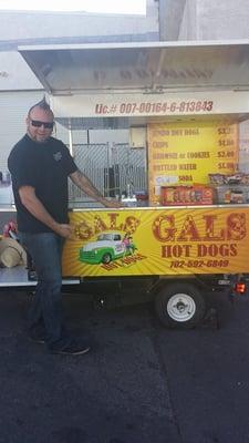 Horny Mike says come grab a dog today!