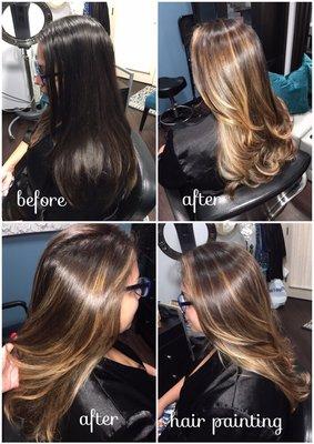 Color correction and Balayage