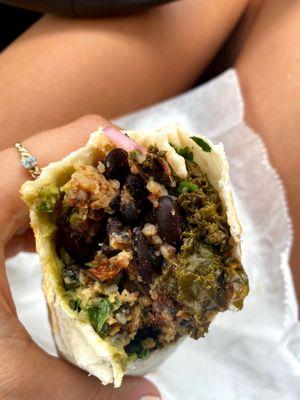 Vegan Moosewood Burrito