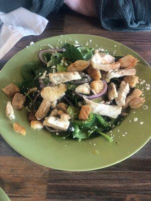 Spinach Chicken Salad