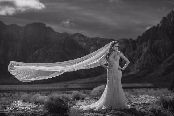 Las Vegas bridal shoot