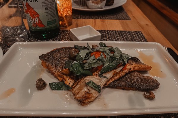 Bronzini. i was enjoying so much, love it! so delicious:)