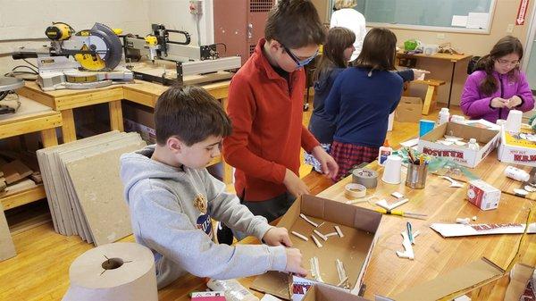 MakerSpace Design Lab allows students to tinker, design and create.