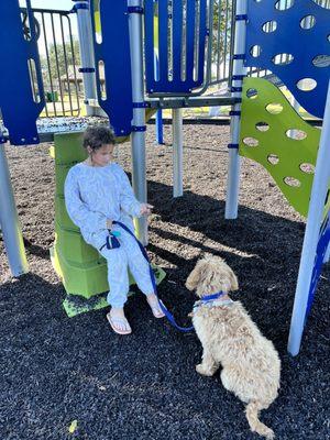 At the playground