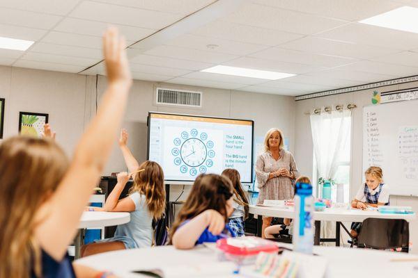 Engaging students and small class sizes