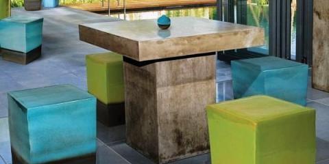 BOVA Outdoor Seating and Table