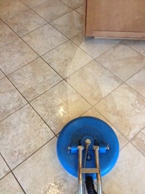 Mopping your floors does a great job, but over time your tile and grout will darken. Leave the deep cleaning to Zerorez.