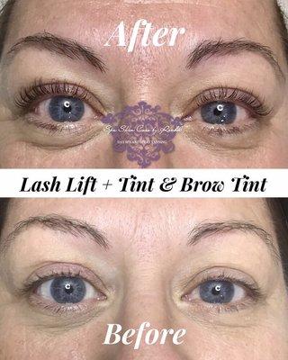 Lash Lift + Tint and Brow Tint