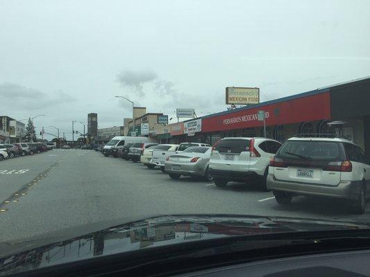 Simply no parking at 1245pm Saturday. I hope he sees a huge drop in profits.