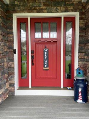 Gorgeous door done by Paul Cole