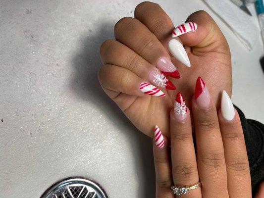 Holiday nails