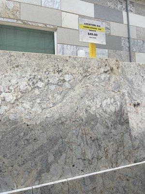 Granite slab