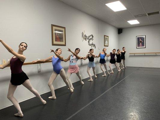 Ballet class