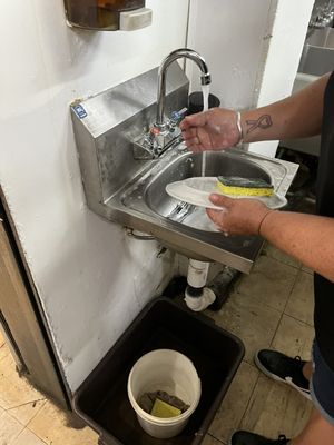 Installation of a new sink and leak repairs