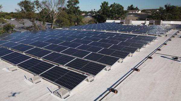 Eagle Point Solar Installation at Wired Production Group