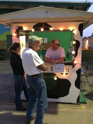 Stop by the 4-H milk booth at the Cuyahoga county fair. All profits benefit 4-H