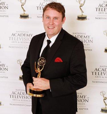 Proud to have won an emmy for video production!