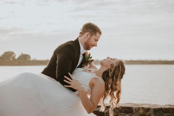 Katie also taught us some dip "poses" for our first kiss and photoshoot.