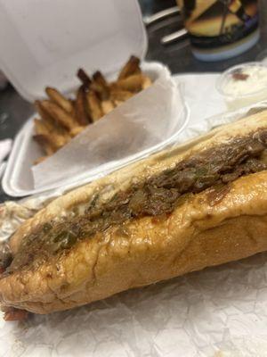 Beef Texas Southwestern Cheesesteak