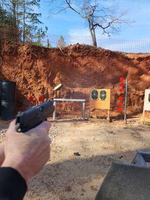 On-site private shooting range