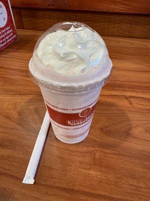 Strawberry cheesecake shake