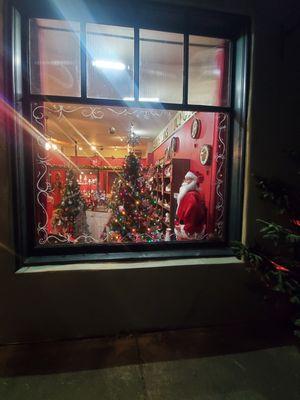 A magical Christmas store