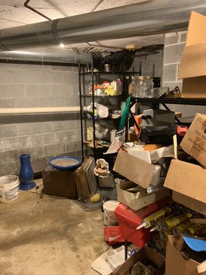 Basement clean out