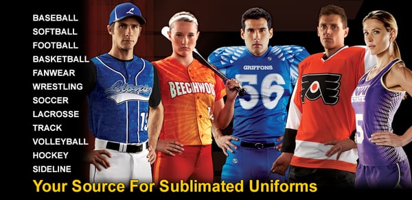 Full Sublimation
 Team Uniforms