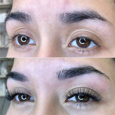 Individual Lash Extensions 
Eyebrow Shaping