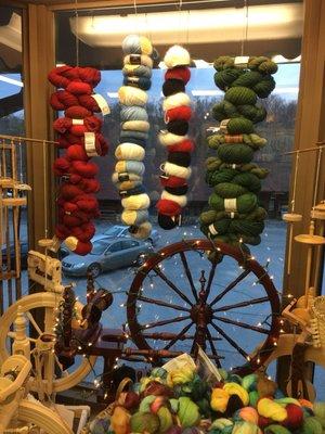 Smoky Mountain Spinnery is ready for Christmas, Hannakah and Kwanzaa!