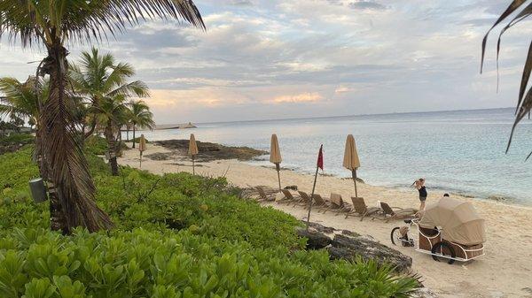 Gorgeous private beach