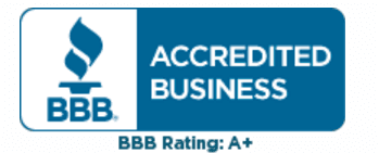 A plus rating with the Better Business Bureau.