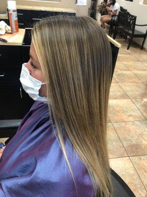 Beautiful balayage