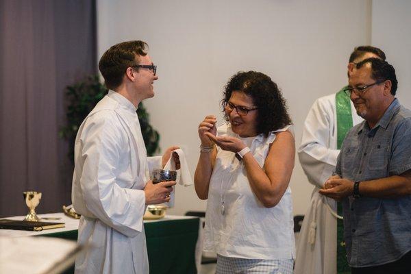 Holy Communion at Redeemer