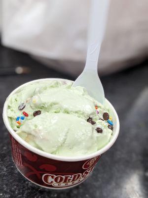 Mint chip sprinkles