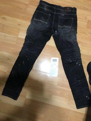 ripped pants within one day from good stock