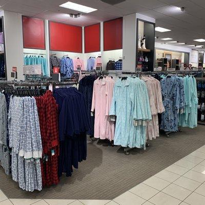 Women's clothing section.