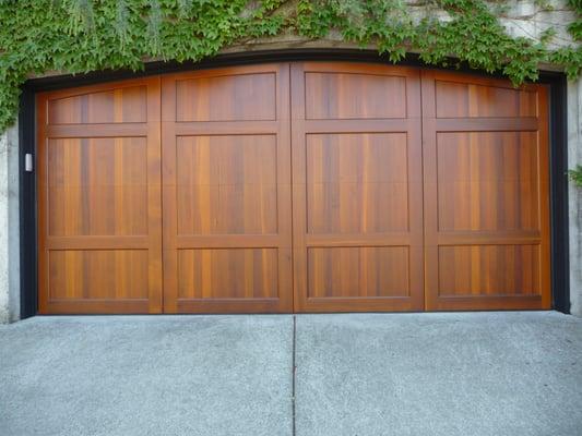 Garage Door Staining