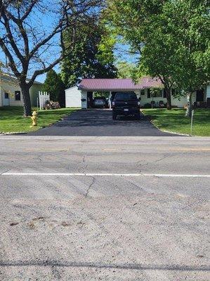 New Bedford Blacktop Driveway