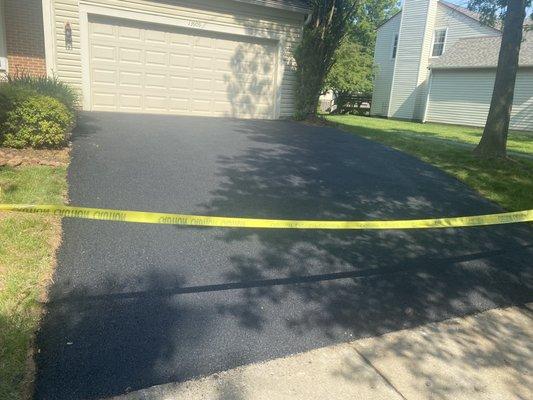 Nice to have a clean smooth driveway agin