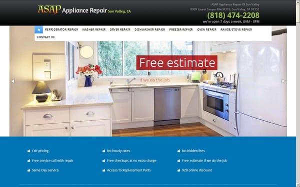 Appliance Repair Professionals are Just a Call Away http://www.appliancerepair-sunvalleyca.com