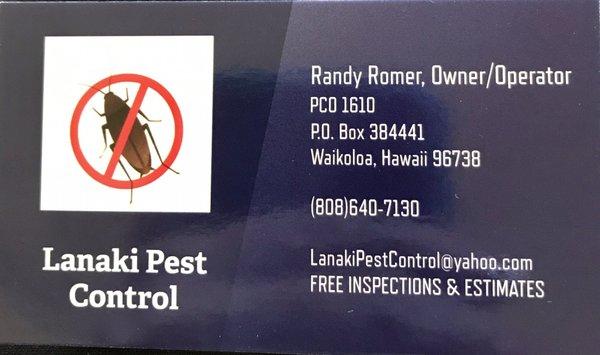 Lanaki Pest Control