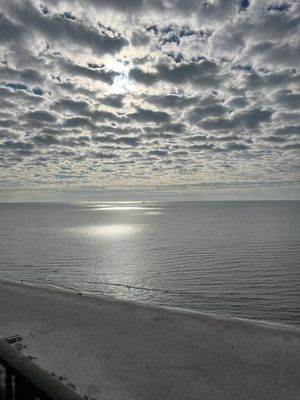 Cloudy Skies and Sunrise