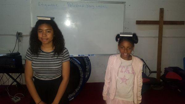 Young Ladies Etiquette Class